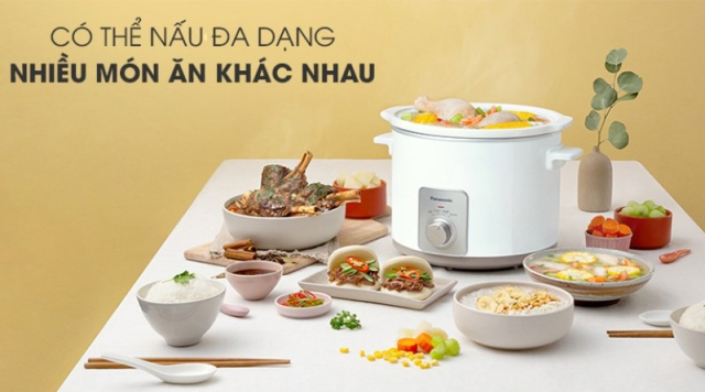 Review nồi nấu chậm Panasonic 3 lít NF-N30ASRA khi nấu bò kho