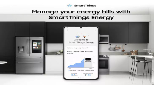 Ứng dụng SmartThings Energy giúp theo dõi và tối ưu hoá đơn tiền điện của Samsung đã ra mắt