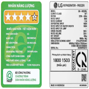Tủ lạnh LG Inverter 335 lít GN-M332BL