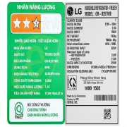 Tủ lạnh LG Inverter 649 lít GR-B257WB