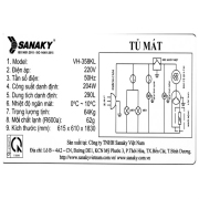 Tủ mát Sanaky 290 lít VH358KL
