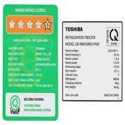 Tủ lạnh Toshiba Inverter 321 lít GR-RB405WEA-PMV-MG