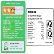 Tủ lạnh Toshiba Inverter 474 lít GR-RF611WI-PGV-XK