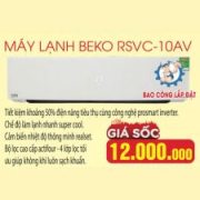 Máy lạnh Beko Inverter 1 HP RSVC10AV
