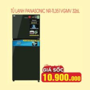 Tủ lạnh Panasonic Inverter 326 lít NR-TL351VGMV