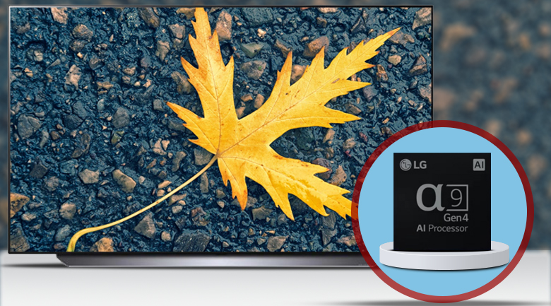 Bộ xử l&yacute; AI 4K &alpha;9 thế hệ thứ 4 - Smart Tivi OLED LG 4K 65 inch 65C1PTB