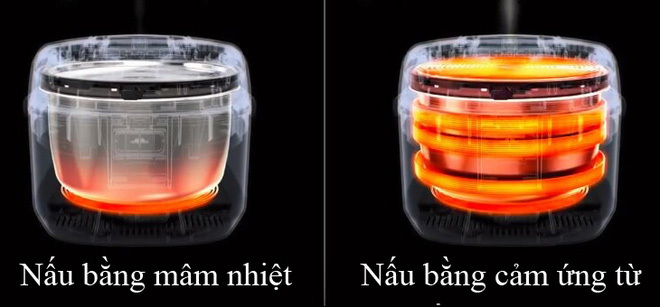 Cách làm nóng nồi cơm